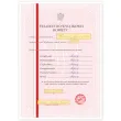 prezent na dzien kobiet urodziny swiadectwo personalizacja certyfikat dyplom imie a4