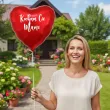 prezent na dzien matki 26 maja urodziny balon foliowy serce kocham cie mamo czerwony 18