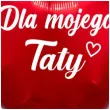 prezent na dzien ojca 23 czerwca balon foliowy czerwone serce dla mojego taty dekoracja 18