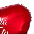 prezent na dzien ojca 23 czerwca balon foliowy czerwone serce dla taty dekoracja 18