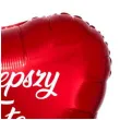 prezent na dzien ojca 23 czerwca balon foliowy czerwone serce najlepszy tata dekoracja 18