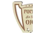 prezent na dzien ojca 23 czerwca drewniana figurka puchar dla super ojca dekoracja