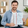 prezent na dzien ojca 23 czerwca swiadectwo dla najlepszego taty upominek certyfikat a4