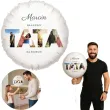 prezent na dzien ojca personalizwany balon foliowy najlepszy tata na swiecie 18 cali na hel