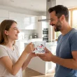 prezent na dzien ojca urodziny kubek personalizowany tata potrafi wszystko imie 330 ml