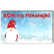 prezent na swieta boze narodzenie mikolajki karnet na banknot bon slepy mikolaj