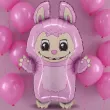 prezent na urodziny dekoracja na dzien dziecka balon foliowy the monsters lalubu rozowy 24