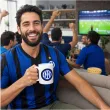 prezent na urodziny dla kibica pilkarza kubek pilka nozna inter mediolan personalizacja