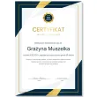 prezent na urodziny personalizowany certyfikat w ramce dowolne imie wzory do wyboru a4