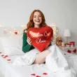 prezent na walentynki balon foliowy czerwone serce kocham cie z imieniem personalizacja 18