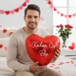 prezent na walentynki balon foliowy czerwone serce kocham cie z imieniem personalizacja 18