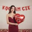 prezent na walentynki balon foliowy serce kocham cie godan 18 hrt
