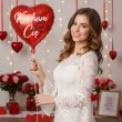 prezent na walentynki balon foliowy serce kocham cie godan 18 hrt