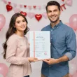 prezent na walentynki dla niego swiadectwo personalizacja certyfikat dyplom imie a4