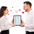 prezent na walentynki dla niego swiadectwo w ramce personalizacja certyfikat imie a4