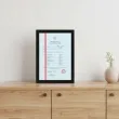 prezent na walentynki dla niego swiadectwo w ramce personalizacja certyfikat imie a4