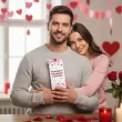 prezent na walentynki rocznice opakowanie na czekolade mix personalizacja z imieniem serca
