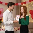 prezent na walentynki rocznice opakowanie na czekolade mix personalizacja z imieniem serca