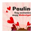 prezent na walentynki rocznice puzzle mis personalizacja wzory do wyboru 88 elementow