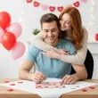 prezent na walentynki rovznice puzzle serca kocham cie personalizacja 88 elementow
