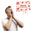 prezent na walentynki rovznice puzzle serca kocham cie personalizacja 88 elementow