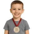prezent na zakonczenie roku szkolnego drewniany medal ukonczenie 2 klasy upominek