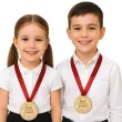 prezent na zakonczenie roku szkolnego drewniany medal ukonczenie 3 klasy upominek