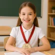 prezent na zakonczenie roku szkolnego drewniany medal ukonczenie 3 klasy upominek