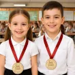 prezent na zakonczenie roku szkolnego drewniany medal ukonczenie 3 klasy upominek