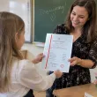 prezent personalizowany dla nauczyciela na zakonczenie roku dzien edukacji swiadectwo szkolne