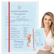 prezent personalizowany dla nauczyciela na zakonczenie roku dzien edukacji swiadectwo szkolne