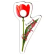 prezent upominek tulipan na lizak dzien kobiet 18 cm
