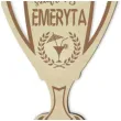 puchar dla szalonego emeryta drewniany 92 x 135 mm
