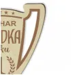 puchar dziadek roku drewniany 92 x 135 mm