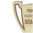 puchar najlepszy dziadek drewniany 92 x 135 mm