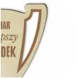 puchar najlepszy dziadek drewniany 92 x 135 mm