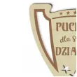 puchar super dziadek drewniany 92 x 135 mm