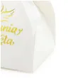 pudeleczka dla gosci komunia swieta biale 6 5 x 12 cm 6 szt