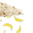 pudelka na popcorn banana party partypal 5 szt
