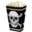 pudelka na popcorn czaszka pirata boland 4 szt