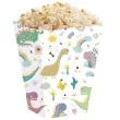 pudelka na popcorn dinozaury kolorowe partypal 5 szt