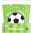 pudelka na popcorn pilka nozna partypal 6 szt