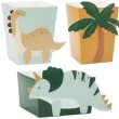 pudelka na przekaski dinozaury triceratops i brachiozaur partydeco 6 szt