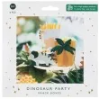 pudelka na przekaski dinozaury triceratops i brachiozaur partydeco 6 szt