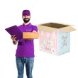 pudelko na balony boy or girl partydeco 60x40x60 cm