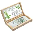pudelko na banknoty komunia swieta konwalie 20x10 5 cm