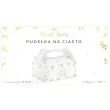 pudelko na ciasto chrzest swiety eukaliptus bialy partypal 10 szt