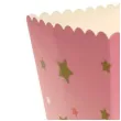 pudelko na popcorn urodziny rozowa cyfra 1 jix 6 szt