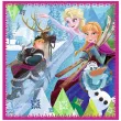 puzzle 3 w 1 frozen zimowa magia trefl 106 elementow