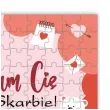 puzzle kocham cie skarbie prezenty 88 elementow